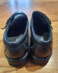 Eastland Syracuse Side Buckle Black Leather Comfort Women's Shoes Size 10W