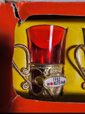1982 World's Fair Plastic Shot Glasses from Knoxville Tennessee