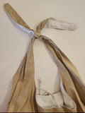 Gold Victoria Secret Tote, White inside