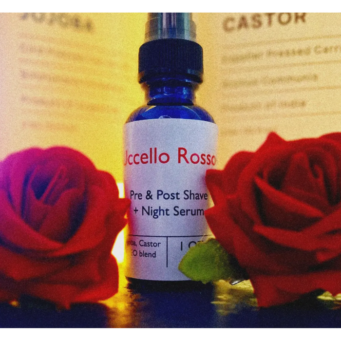 Uccello Rosso Pre & Post Shave + Night Serum 1 Oz