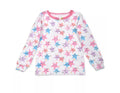 Max and Olivia Girls Star-Print Pajama Top, Size 3T