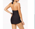 Calvin Klein Halter Liquid Swimdress