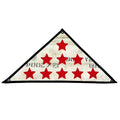 Service Star Triangle Flag - Fire Hose
