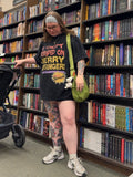 90'S I Got Dumped On Jerry Springer Washed Black T-Shirt