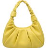 Sophia Full-grain Pebbled Leather Hobo Shoulder Bag for Women