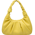 Sophia Full-grain Pebbled Leather Hobo Shoulder Bag for Women