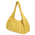Sophia Full-grain Pebbled Leather Hobo Shoulder Bag for Women