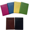 Sophia Full-Grain Leather Passport Cover with Card Slots & ID Window