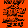 Stupid - Safety Yellow T-Shirt