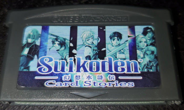 Suikoden Card Stories GBA Video Game Boy Advance Nintendo 2001