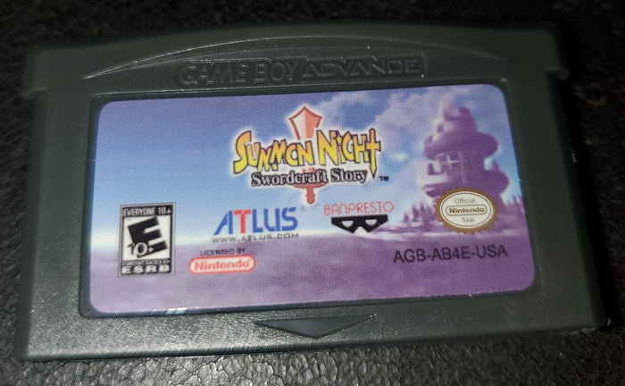 Summon Night 1 Swordcraft Story GBA Video Game Boy Advance 2003