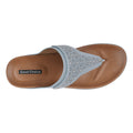 Women's Tani Royal Blue Thong Wedge Sandals