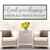 Count Your Blessings Sign III