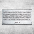 Psalm 91: 'Whoever Dwells in the Shelter of the Most High' Sign - Inspirational Christian Wall Art , Religious Decor