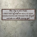 Now I Lay Me Down To Sleep Sign