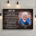 Mom, You're Too Beautiful To Forget Happy Mother's Day Sign