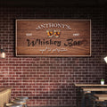 Whiskey Bar Sign II