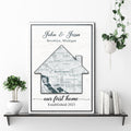 Home Map Sign