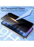 Privacy tempered glass screen protector for iPhone 16 Pro