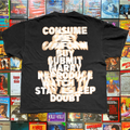 Awesome They Live 'Messages' Black T-Shirt