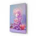 Grape Goddess Glass Wall Art || Designer Collection