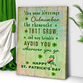 St. Patrick's Day Blessings Sign