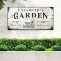 Family Garden Sign