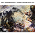 Waves Abstract Painting Canvas Wall Art