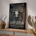 Western Cowboy Saloon Sign