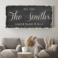 Thanksgiving Family Sign