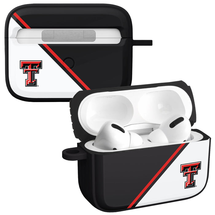 Texas Tech Red Raiders HDX Champion Series Apple AirPods Pro 1 & 2 Case Cover