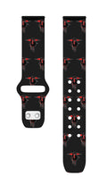 Texas Tech Red Raiders HD Watchband for Samsung, Garmin, Fossil, and More for Samsung, Garmin, Fossil, and More