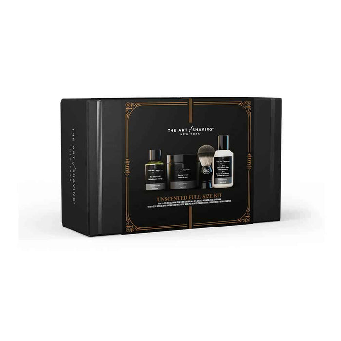 The Art of Shaving Unscented Full Size Kit with Shaving Brush