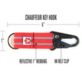 The Chauffeur - Reflective Edition - Durable keychain clip
