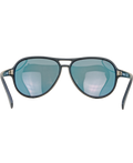 Casino (Black/Red Mirror Polarized Lens
