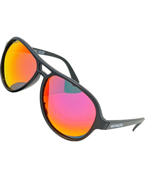 Casino (Black/Red Mirror Polarized Lens