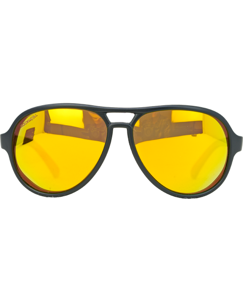 Casino (Black/Yellow Mirror Polarized Lens
