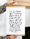11x17 The Lord Bless you