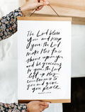 11x17 The Lord Bless you