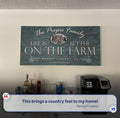 Life Is Better On The Farm Sign VI