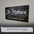 Family Name Sign V
