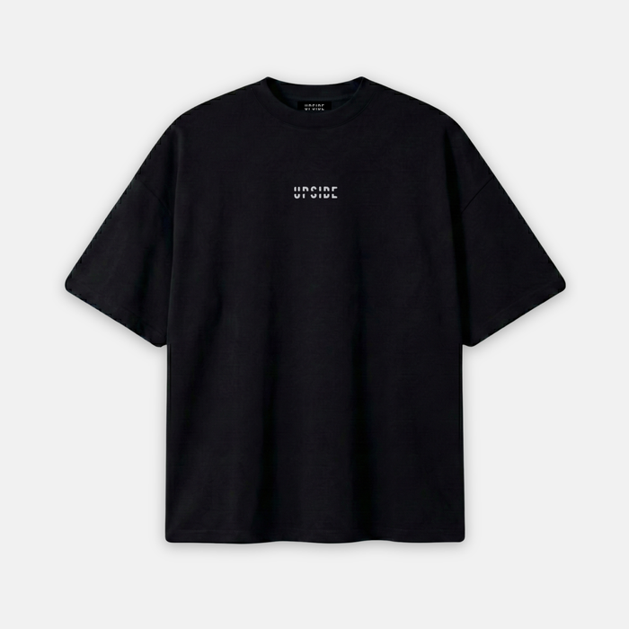 Upside Embroidered Oversized Tee