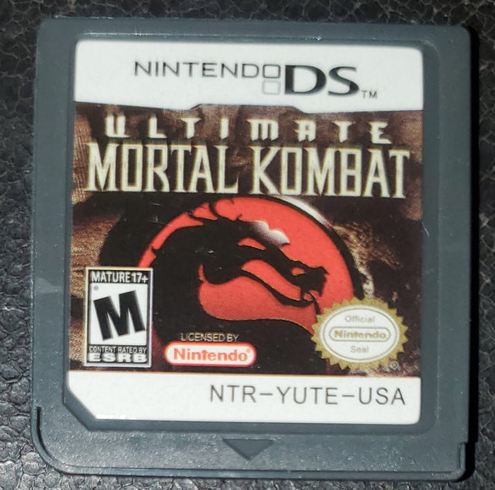 Ultimate Mortal Kombat NDS Video Game Cartridge Nintendo DS 2007