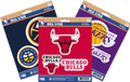 NBA Official Team Sticker Mats - Set of 3 Stickers