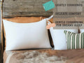 Dada Bedding Luxury 20x28 Pillow Insert - Soft Medium Firm, Premium Polyester, Perfect for Side and Back Sleepers