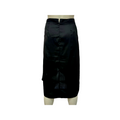Japra Asymmetrical Black Skirt, Size Medium