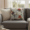 DaDa Bedding Elegant Tropical Paradise Birds Floral Tapestry Throw Pillow Covers 16" (18116)