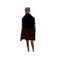 Womens Reversible Printed Cold Weather Shawl Wrap One Size