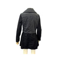 Yoki Womens Trench Coats BLACK - Black Trench Coat - Women, Size Large