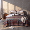 DaDa Bedding Southwestern Aztec Bohemian Desert Tribal Quilted Bedspread Set (KSX-002)